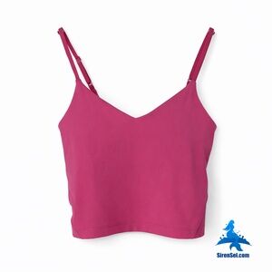 1226 NWOT lululemon Align Cropped Cami Tank Top - Size 6 - Pink
